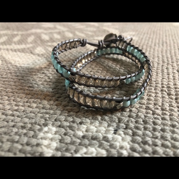 Beaded Wrap Bracelet - Picture 1 of 2